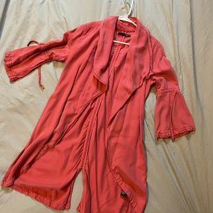 Salmon colored jacket